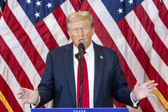 Donald Trump spoke hours after Ukrainian President Volodymyr Zelensky met with his US counterpart Joe Biden and Trump’s November election rival Kamala Harris at the White House.