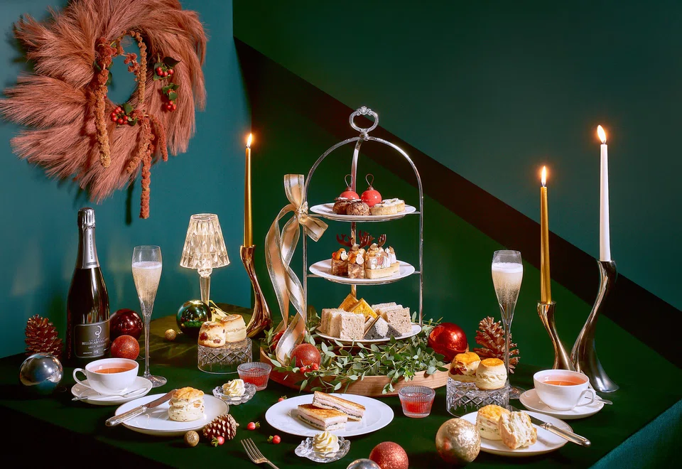 Enjoy Festive Afternoon Tea at the Grand Lobby.