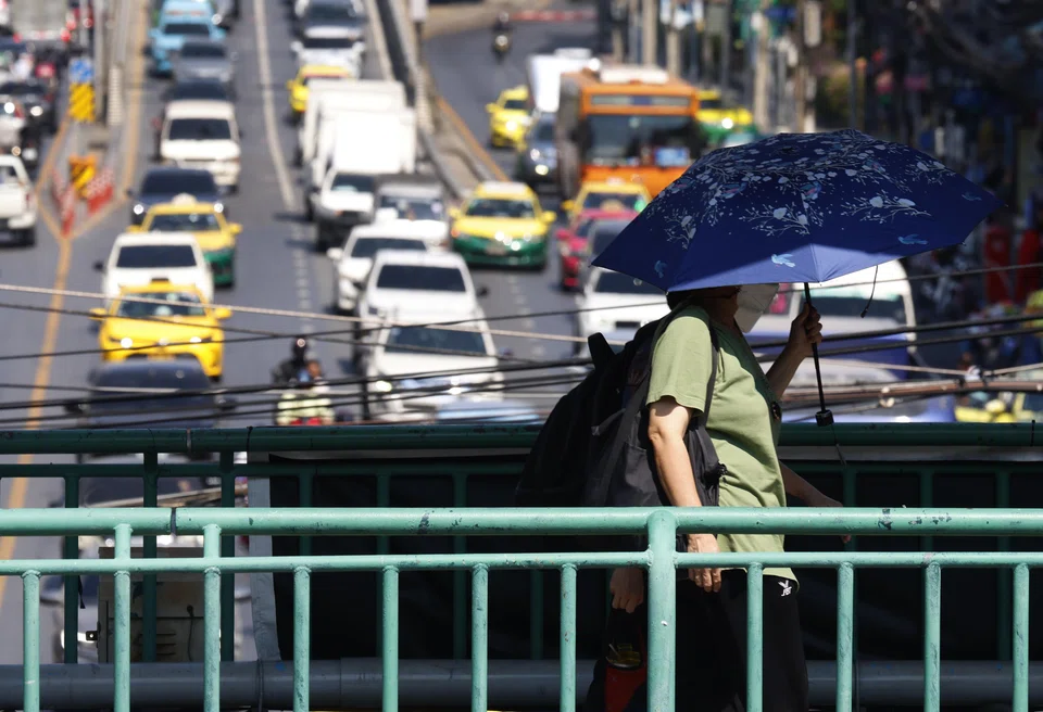 The Bangkok’s environment department warned the heat index was at an “extremely dangerous” level. 