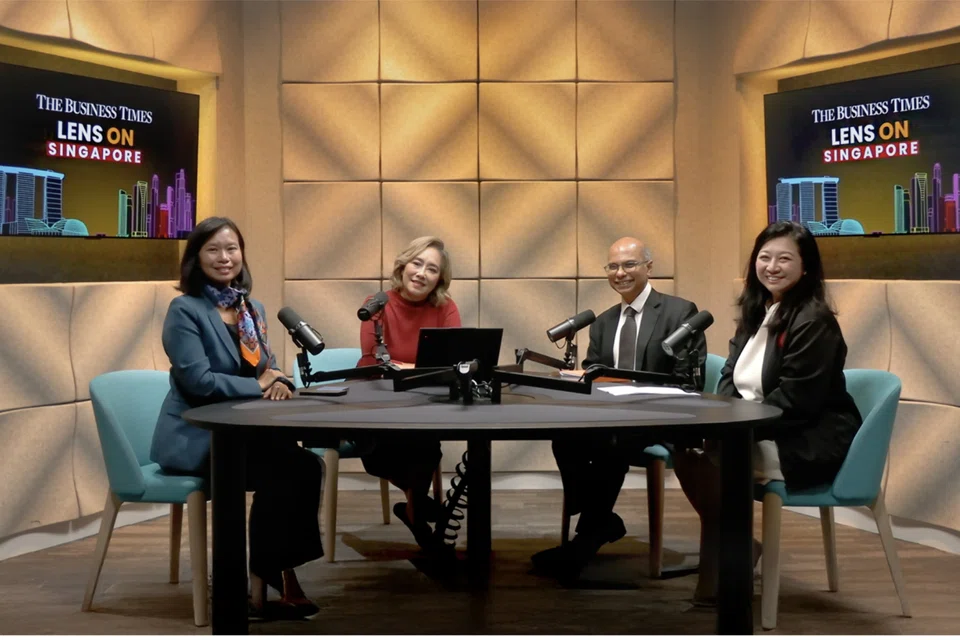 (From left) Wong Su-Yen, Claressa Monteiro, Gregory Vijayendran and Yeo Wan Ling explore the changing dynamics of leadership in Singapore.
