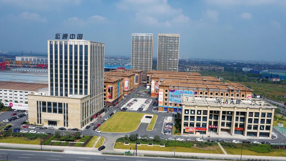 Stage 1 Properties of Bei Gang Logistics, one of the seven properties in EC World Reit's portfolio. EC World Reit's NPI fell 10.6 per cent to S$23.3 million in the first quarter.