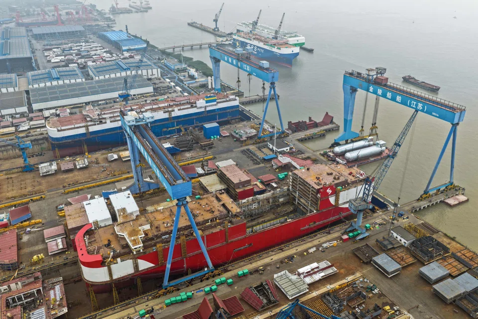 By tonnage, more than a third of vessels currently in service were built in China.
