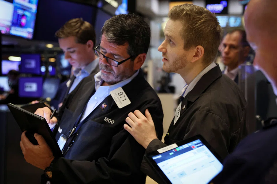 The S&P 500 opened lower by 0.38 points at 4,198.74, while the Nasdaq Composite dropped 8.69 points to 12,630.58.