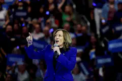 In her speech Harris plans to tell the story of who she is and of her plans to help the middle class with cuts in prices on groceries and housing and in taxes and to advance personal freedoms including abortion rights, aides and advisers said.