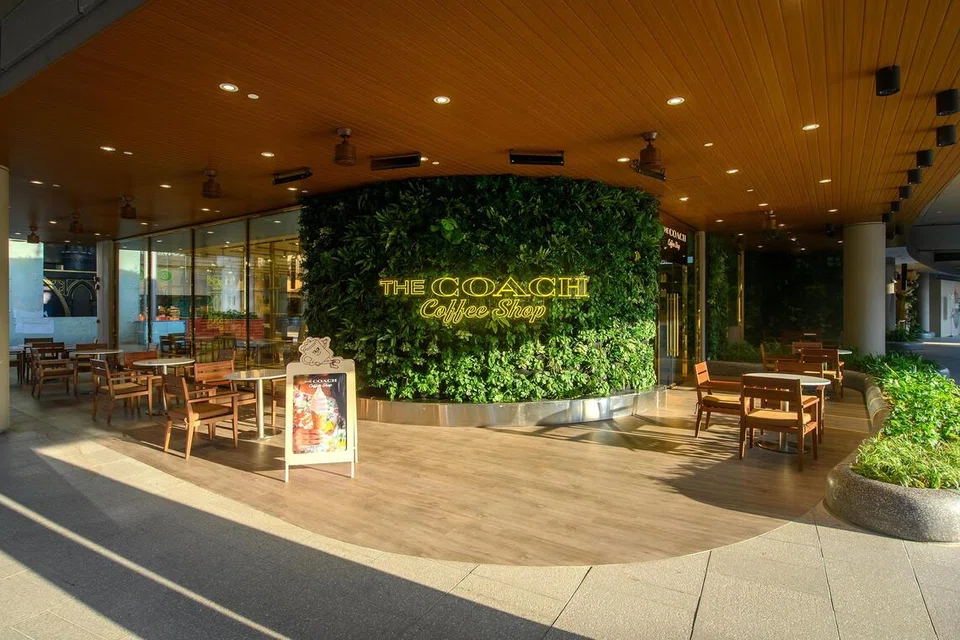 The Coach Coffe Bar at Resorts World Sentosa.