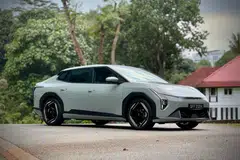 The EV4 is Kia's first all-electric sedan.