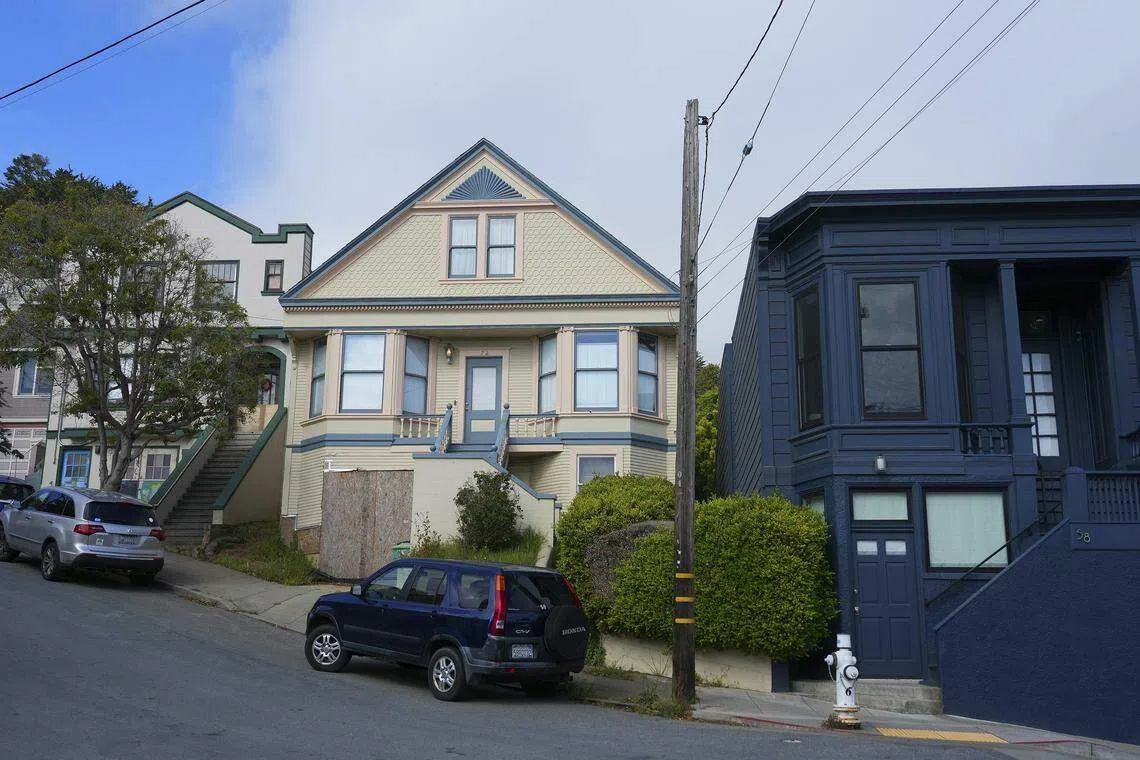 The house of Julie Park and Tom McDonald in San Francisco. Their plans for renovation met with stiff resistance from their neighbours.