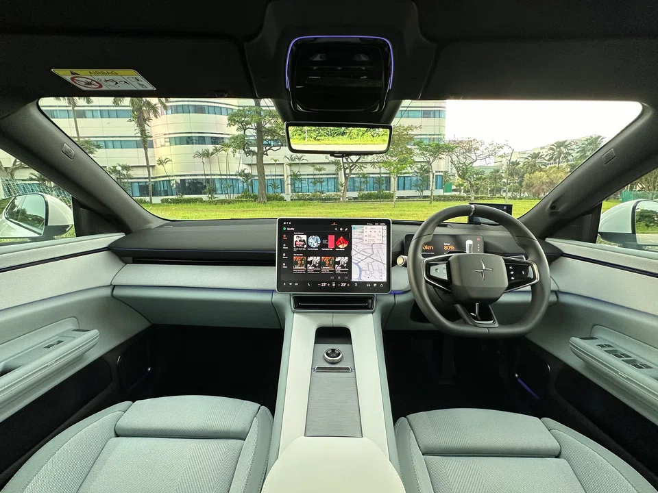 A tinted panoramic roof fills the cabin with light, making it a delightful place to be in.