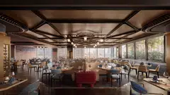 The Black Pearl's dramatic interiors.