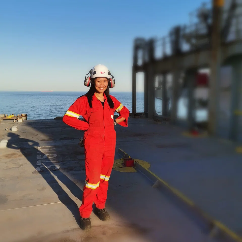 Ships officer Cleo Bierneza is hoping for a Just Transition to zero carbon.

PHOTO: CLEO BIERNEZA