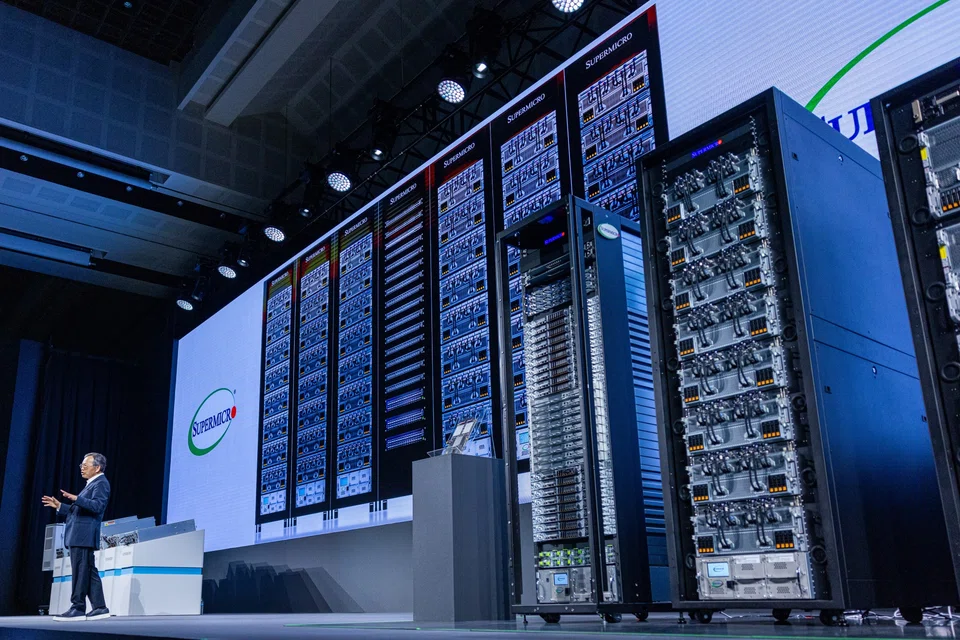 “We are well-positioned to become the largest IT infrastructure company,” CEO Charles Liang says.