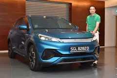 Liu Xueliang, the general manager of BYD’s Asia-Pacific automobile sales division, is in Singapore  to launch the Atto 3, an electric Sport Utility Vehicle (SUV).