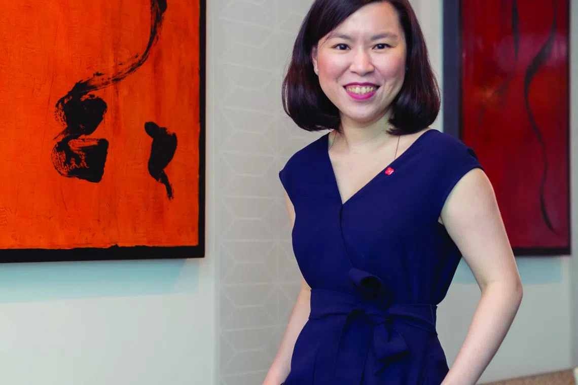 ‘Banks must help customers improve their financial literacy, and not only provide
bite-sized investment and insurance solutions, but also offer personalised insights and advice to help close any
financial gaps,’ says Evy Wee, group head of regional financial planning and advisory solutions at DBS, underscores the bank’s commitment to ‘do well by doing good’.