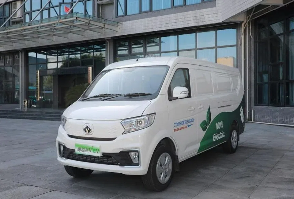 The KYC Star V7 electric van will be available in both cargo carrying and passenger vehicle forms. 