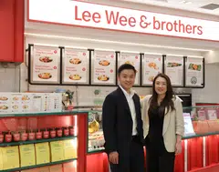 Darren Lee, general manager, Lee Wee & Brothers; Angeline Tan, managing director, Lee Wee & Brothers