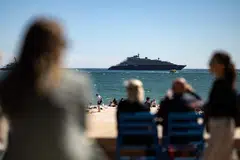A luxury yacht off the French coast. According to McKinsey, the aspirational set, defined as those with between US$100,000 and US$1 million in net worth, spent US$84 billion on high-end vacations in 2023, a figure expected to grow to US$107 billion by 2028.