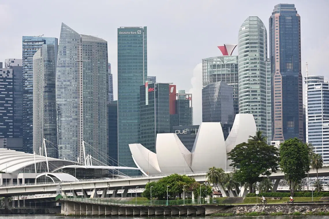 Singapore's fourth-quarter GDP growth was adjusted upwards to 6.9% year on year, from the advance estimate of 5.7%.