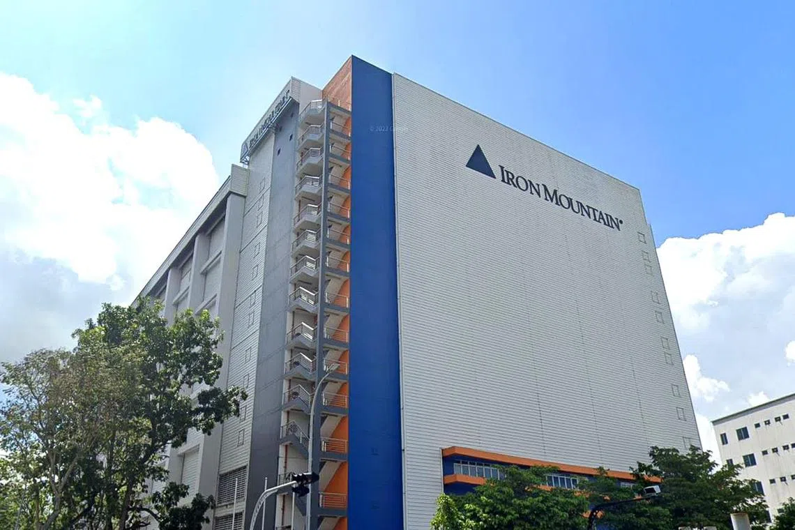 The 14-storey building, at the corner of Chin Bee Drive and Corporation Road, is about 20 years old.