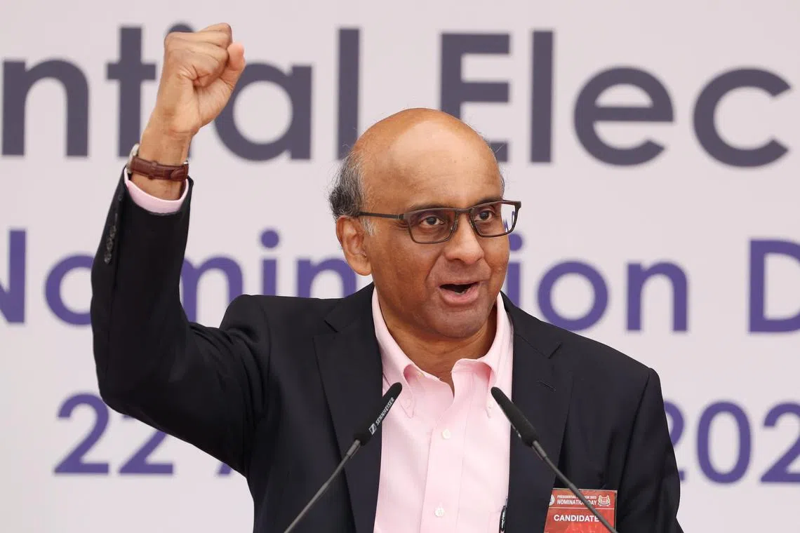 Presidential candidate Tharman Shanmugaratnam is in the lead with 70 per cent of the votes, according to the ELD.