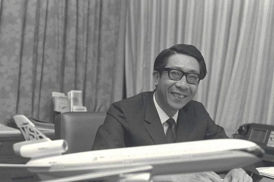 Lim Chin Beng served as SIA’s first managing director from 1972 to 1982, and then as deputy chairman from 1982 to 1996. 