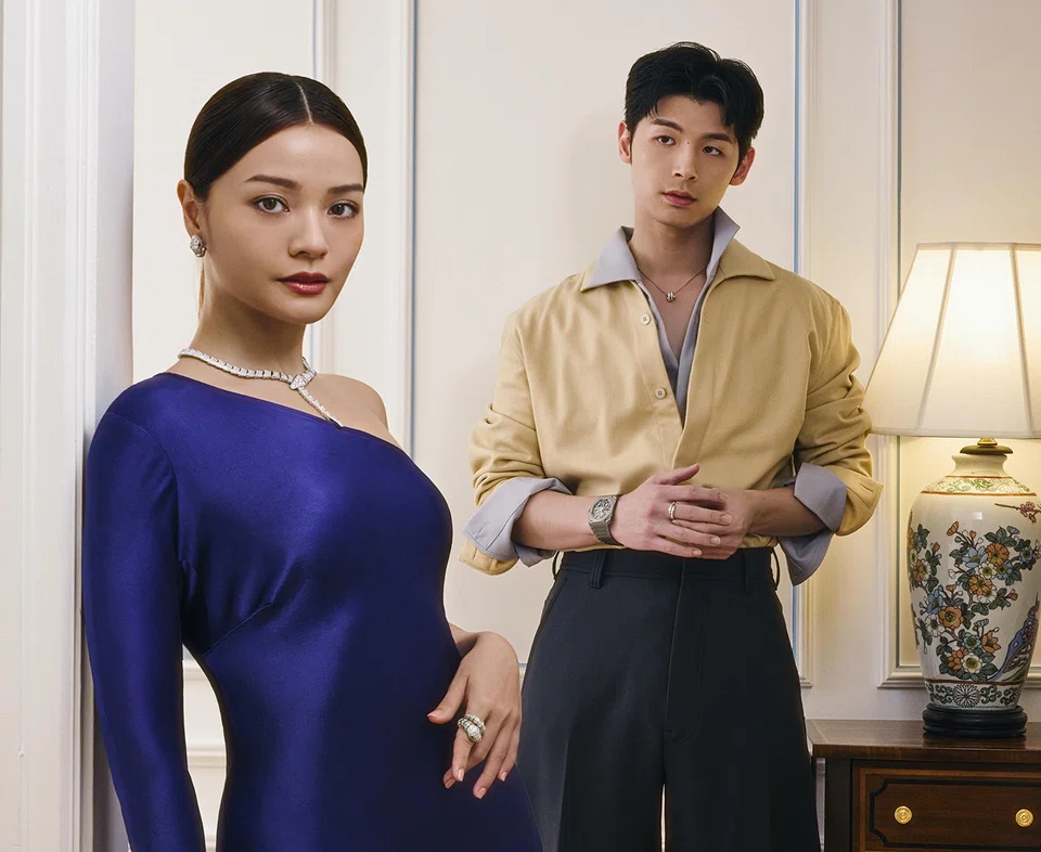 Xenia Tan and Shawn Thia prove that opposites really do attract.