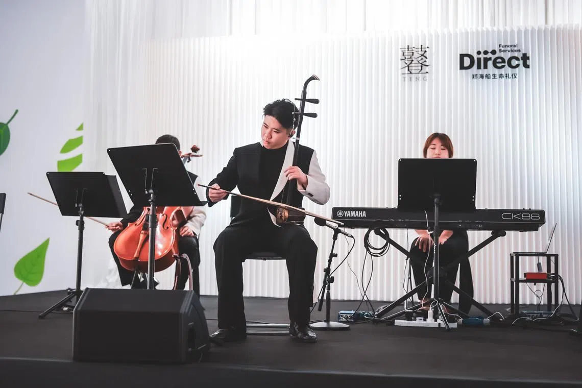 The Teng Ensemble. "What makes Music for Comfort unique is not only its innovation – embedding monoaural beats into original compositions – but also its intent. It is art created not for spectacle, but for solace," says its creative director Dr Samuel Wong.