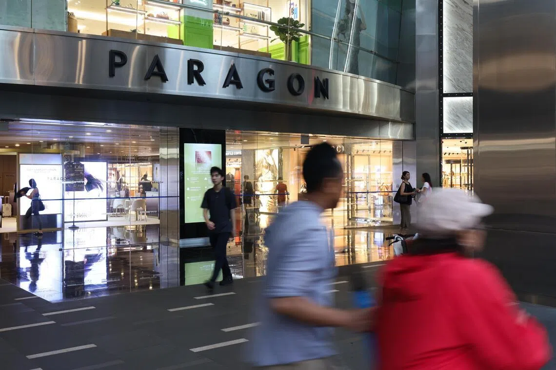 The Reit manager earlier announced a proposed acquisition of a 100% interest in Paragon for S$3.9 billion.