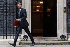 British Prime Minister Rishi Sunak’s portfolio of properties reportedly includes a penthouse in California, an apartment in London’s exclusive Kensington district and a mansion in his Yorkshire constituency in the north of England.