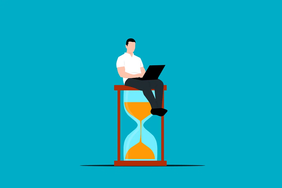 As the pace of professional displacement quickens, “reskilling” means competing with software that improves exponentially even as the human merely improves incrementally. IMAGE: PIXABAY