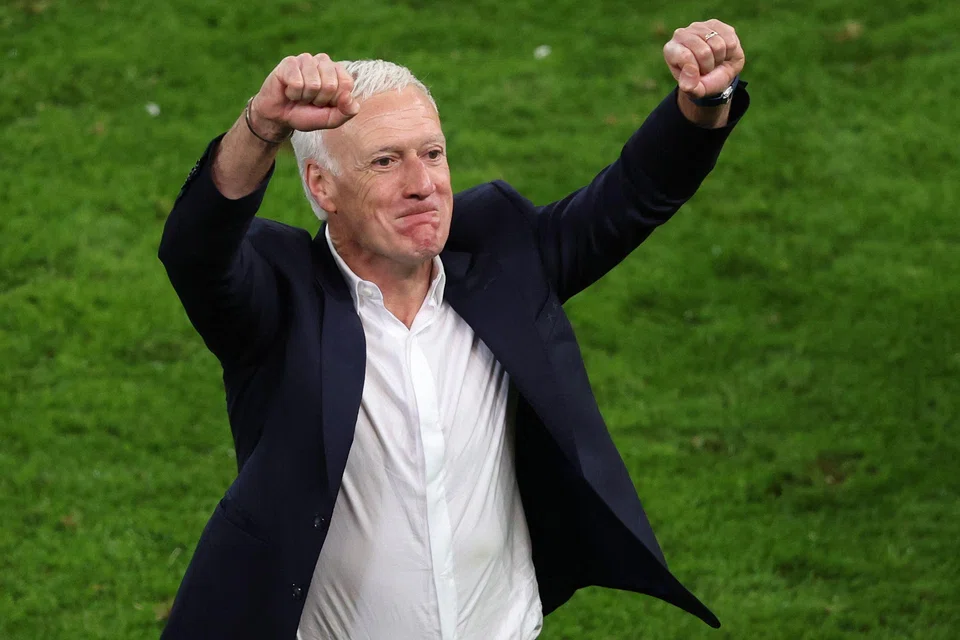 France's head coach Didier Deschamps led Les Bleus to the 2018 World Cup title, becoming only the third man to win the tournament as a player and a manager.