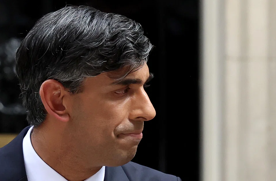 Former British Prime Minister Rishi Sunak will stay on as Tory leader until his successor is designated.