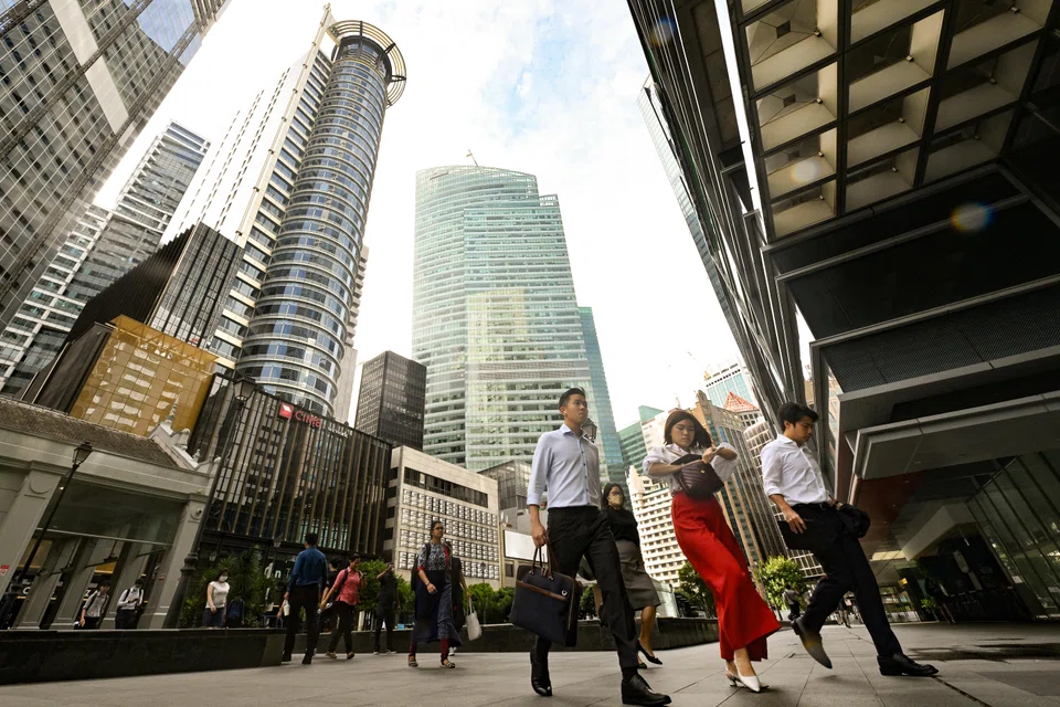 Many knowledge workers are spending much time in physical offices here, much to the relief of major office landlords.