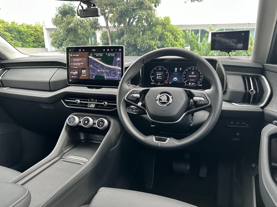 The cabin gets a tech boost with new digital screens and controls