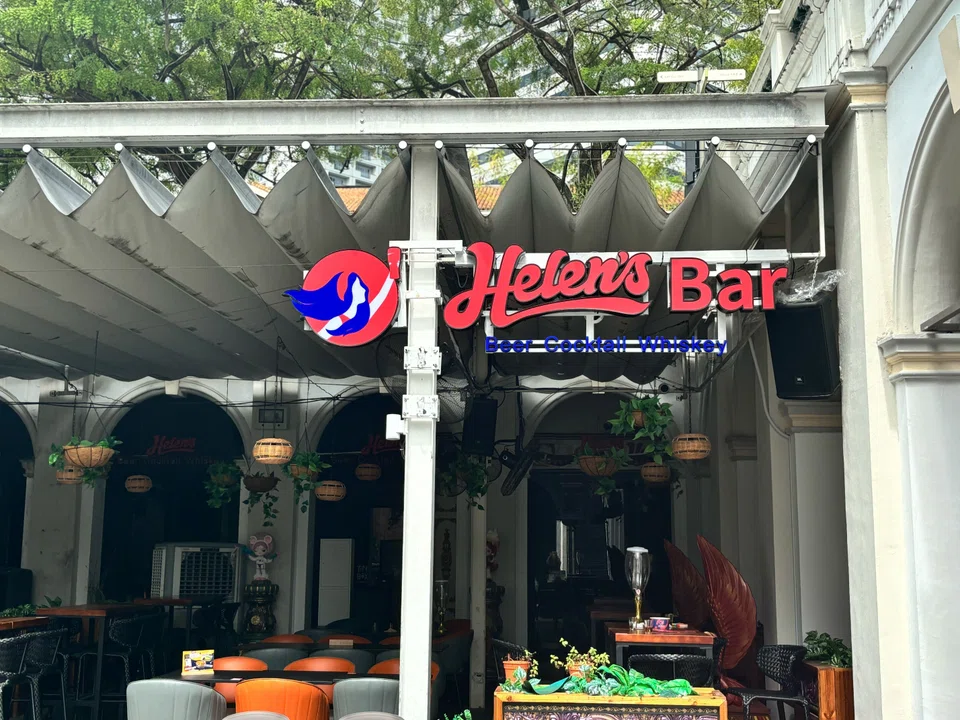 There are three Helen's Bar outlets in Singapore, including one at Chijmes. 