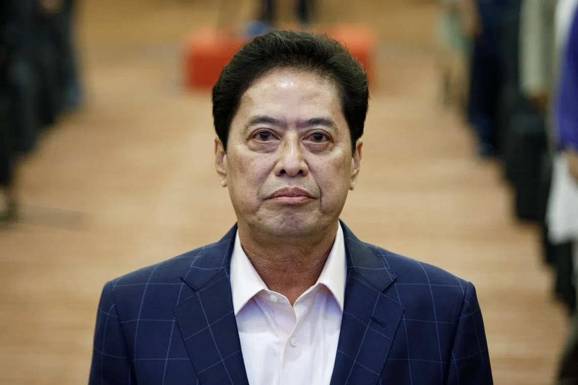 Malaysia’s anti-graft chief Azam Baki in Kuala Lumpur on April 7. Photographer: Samsul Said/Bloomberg