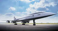 The Overture is a new supersonic airliner manufactured by US aerospace company Boom Supersonic.