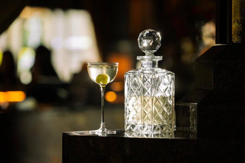 Silver Bullet is Atlas beverage director Yana Keller's ideal martini: almost frozen, served straight out of the freezer in a frozen glass.