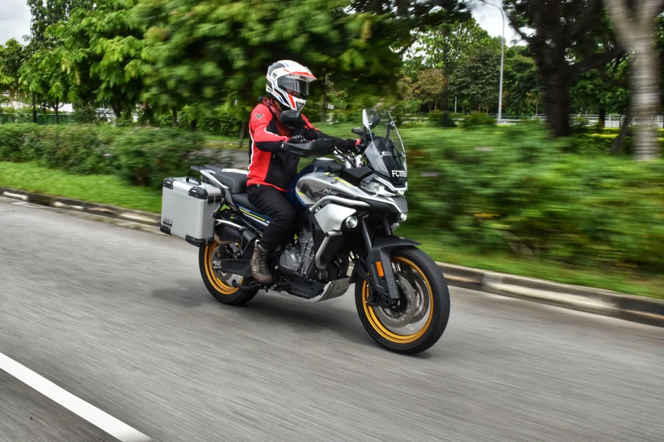 The 800MT's smooth good looks are courtesy of Kiska, a design firm that KTM's parent company owns.