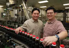 Kwong Cheong Thye's fifth-generation leaders Alvin Choo (right), head of business development, and Allan Choo, head of operations.