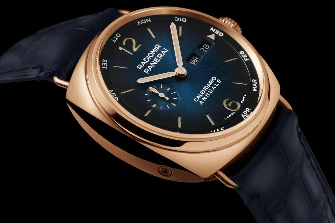 The authenticity of certain watches, such as those from Panerai, can be verified through blockchain technology.