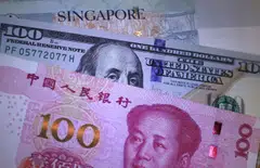 The renminbi strengthened 1.9 per cent against the greenback in that period even though the US dollar index dropped nearly 11 per cent as the central bank anchored the currency.