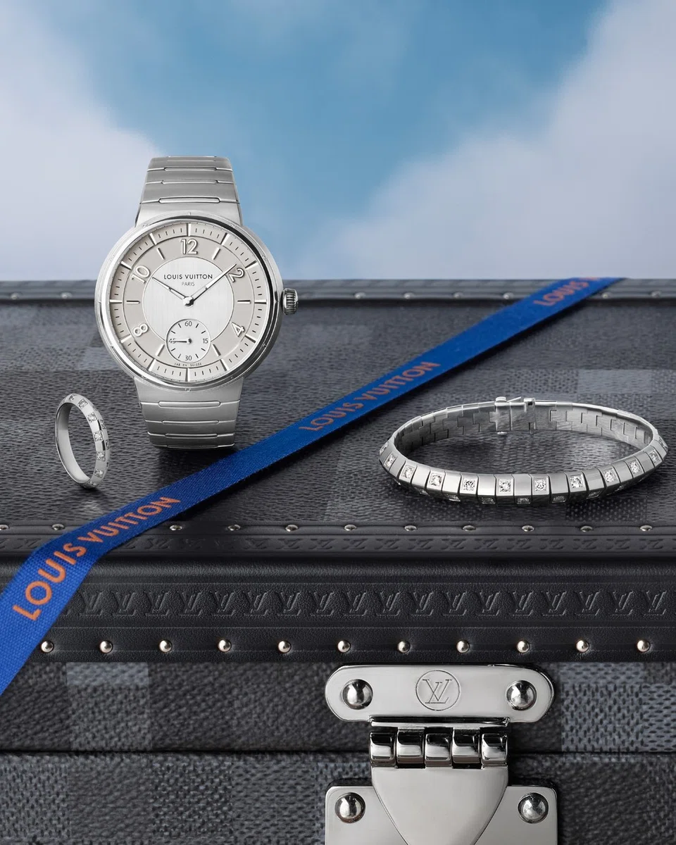 Fashionista fathers will appreciate the fine details of the redesigned Louis Vuitton Tambour watches.  