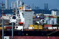 CK Hutchison announced last month it would sell its 80% holding in its ports business, which includes two ports along the strategically important Panama Canal, to a BlackRock-led consortium.