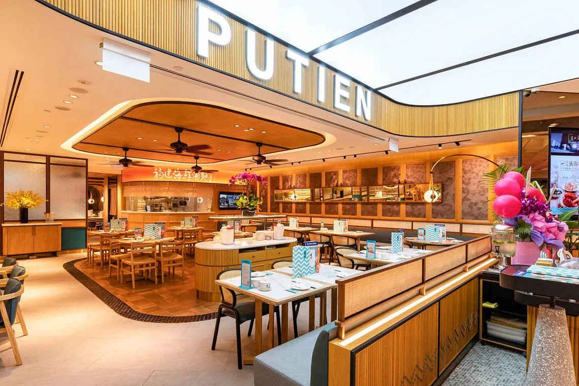 In an effort to stay relevant to customers, homegrown Chinese eatery Putien recently assessed its pricing structure and decided to absorb the 9 per cent goods and services tax and waive the 10 per cent service charge.