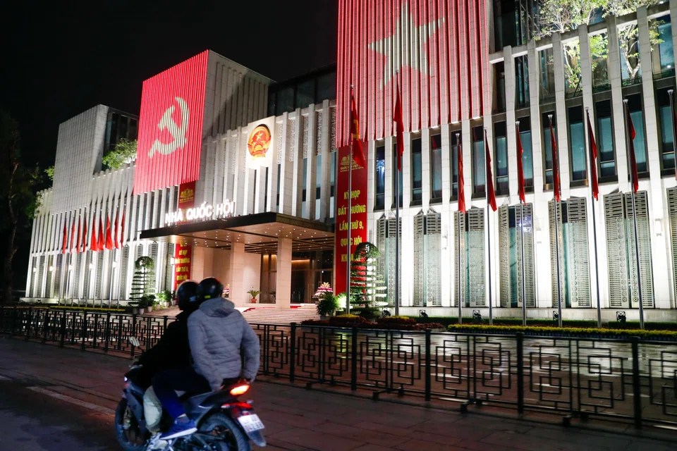 The National Assembly building in Hanoi. Among the concerns raised about Vietnam's plan is whether the country can establish the necessary legal frameworks and procurement policies within the proposed timeline.