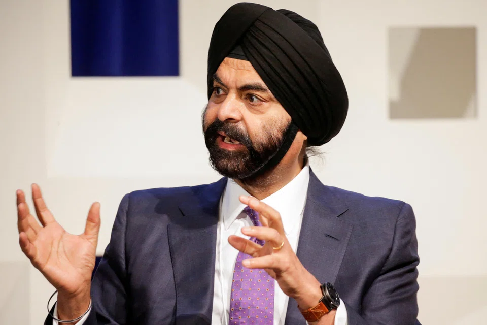 The Private Sector Investment Lab will be led by World Bank Group President Ajay Banga (top), working alongside co-chairs Mark Carney, the former Bank of England governor, and Prudential chair Shriti Vadera.