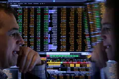 The Dow Jones Industrial Average fell 273.1 points, or 0.65 per cent, at the open to 41,777.98.