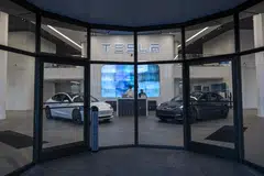 The Elon Musk-led electric-vehicle maker’s shares closed with a market valuation of US$604 billion on Tuesday.