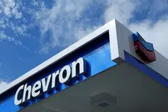 Chevron reported earnings of US$4.4 billion, or US$2.43 per share, in the quarter, compared with US$6 billion a year before.