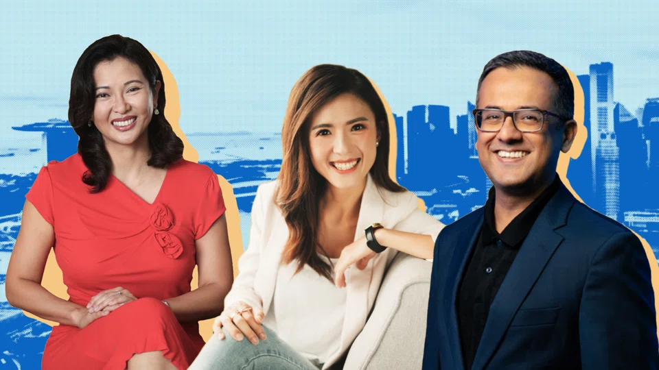 Feon Ang, Lee See Ting and Gautam Talwar.